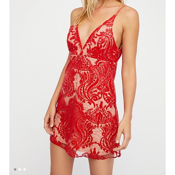 Free People Dresses & Skirts - Free People Night Shimmers Mini Dress